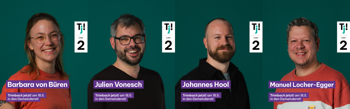 Unsere Kandidat:innen für die Erneuerungswahlen 2025
